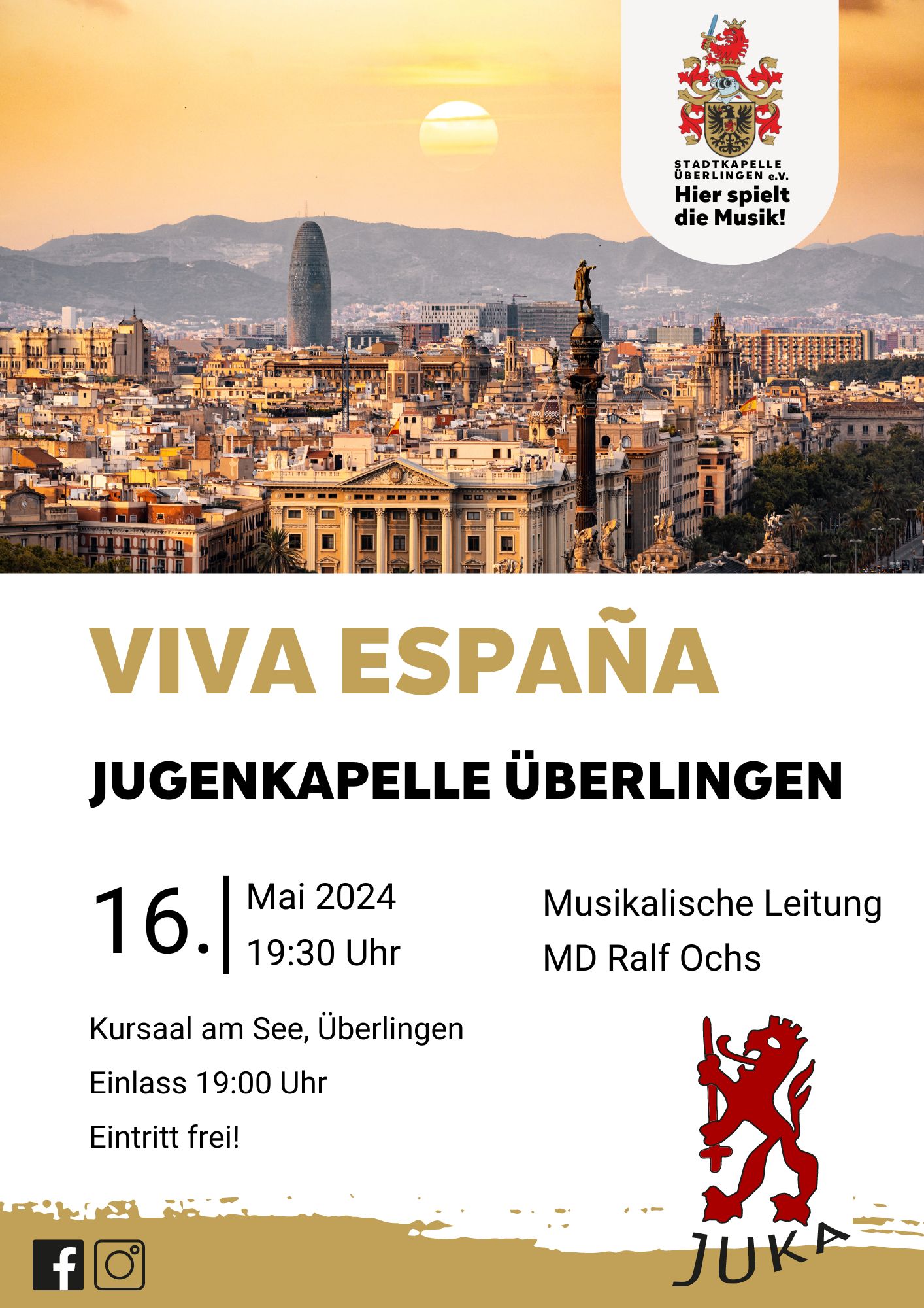 Plakat Viva Espana Juka