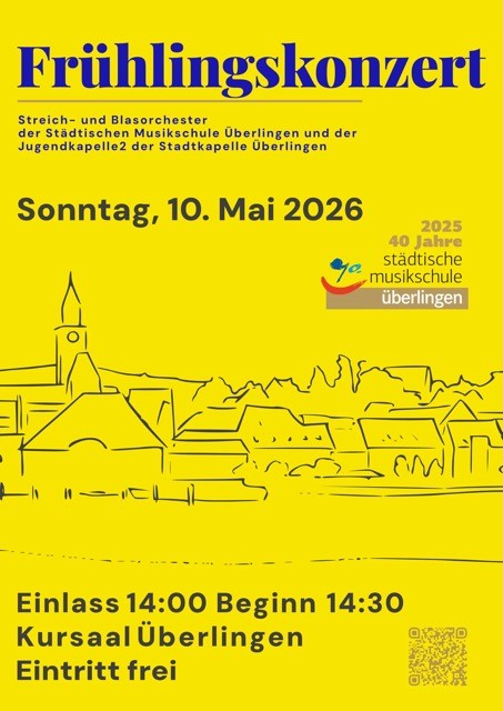 Plakat Frühlingskonzert 2026