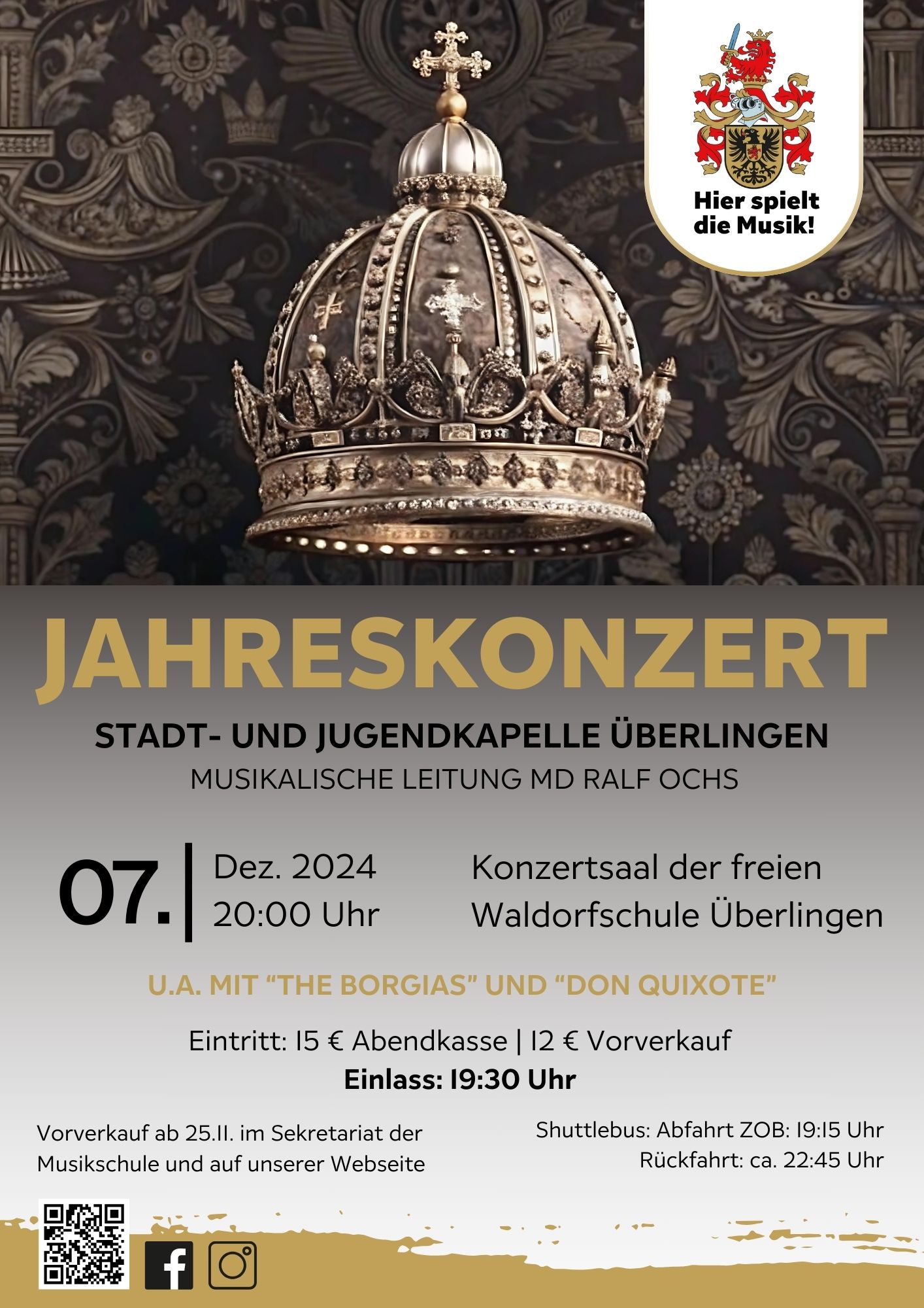 Plakat Jahreskonzert 2024