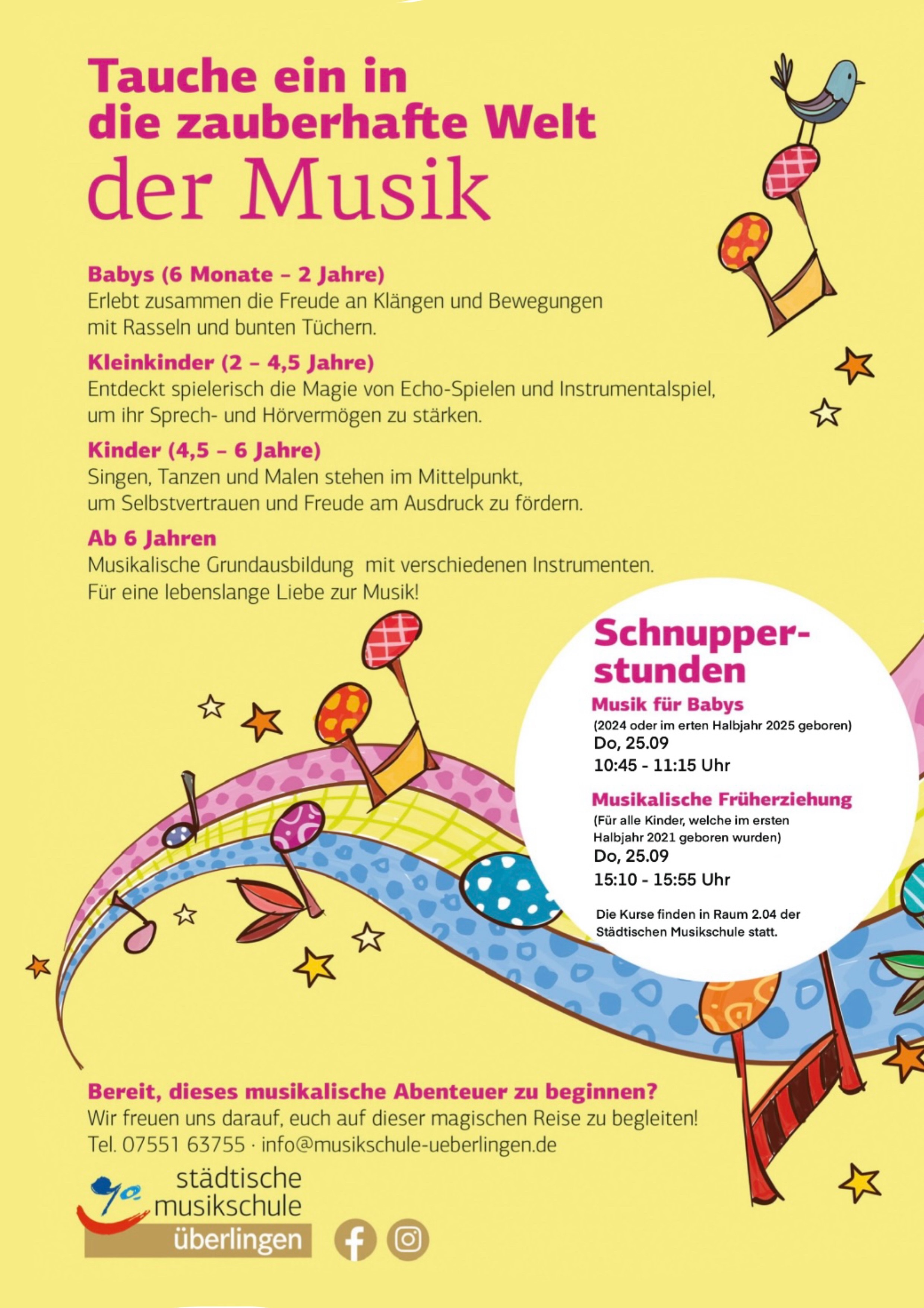 Plakat Schnupperstunde EMP